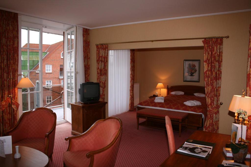 Hotel Altes Gymnasium Husum  Pokój zdjęcie